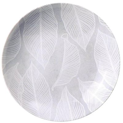 Aparelho de Jantar 24 Peças em Porcelana Decorada Tramontina Arbo Pratos Xícaras Pires 6 Pessoas