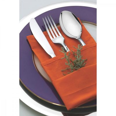 Faca de Mesa Tramontina Monaco em Aço Inox Forjado 6mm Acabamento Alto Brilho com Detalhes no Cabo