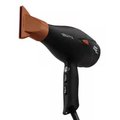 Secador de Cabelo Taiff Vulcan Digital 2500W Motor Digital Íons Anti-Frizz Preto e Cobre Preto com Cobre / 220V