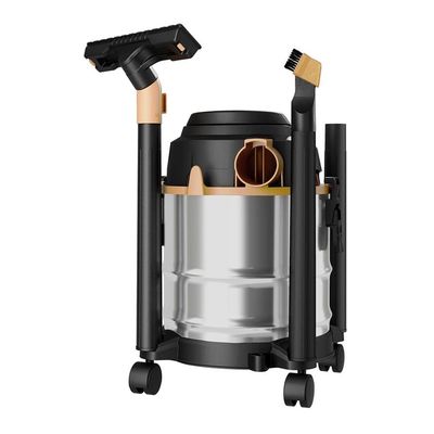 Aspirador de Pó e Água Wap GTW 1600W 12L com Função Sopra Folhas Inox com Preto / 110V