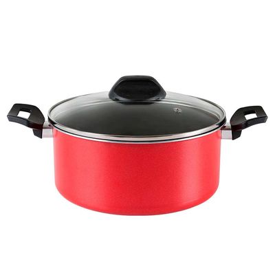 Caçarola Garlic 7001361 24 cm Brinox Vermelho
