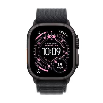 Apple Watch Ultra 3 GPS+ Cellular 49mm Pulseira Loop Alpina Preto
