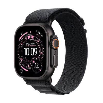 Apple Watch Ultra 3 GPS+ Cellular 49mm Pulseira Loop Alpina Preto
