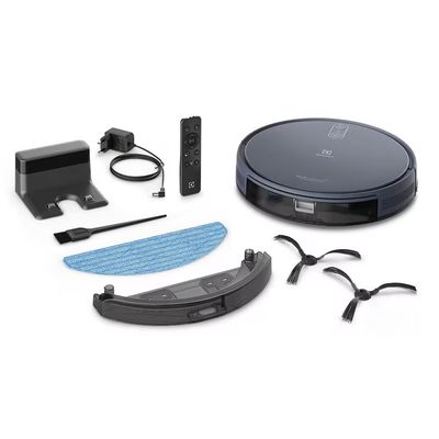 Aspirador Robô Electrolux ERB44 Autonomia 2h Controle por Voz Azul Azul / Bivolt