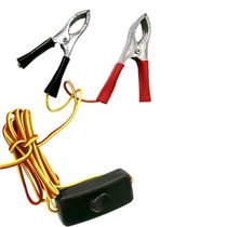Lâmpada De Emergência Automotiva Conexão Garra Bateria 12v