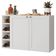 Buffet Aparador Com Adega 100cm 2 Portas Vik Madesa 16 Branco
