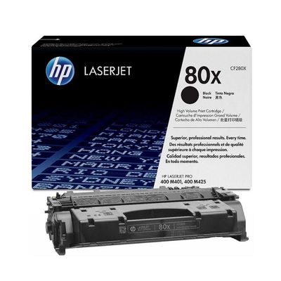 Toner Original Hp 80x Preto Laserjet Cf280x M401dn M401dw M425dn M401dne M401n