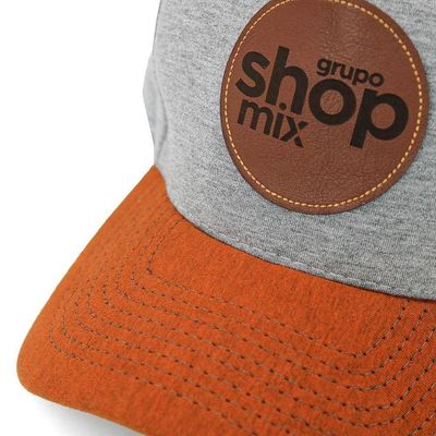 Bone Aba Curva Gruposhopmix Cinza