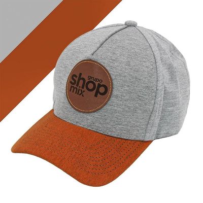 Bone Aba Curva Gruposhopmix Cinza
