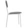 Cadeira Estofada Para Sala De Jantar Village Branco C01 Linho Prata - Lyam Decor
