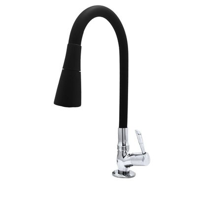 Torneira Cozinha Preto Articulável Gourmet 2 Jatos Bognar