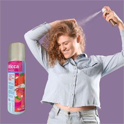 Ricca Shampoo A Seco Maça Do Amor 150ml