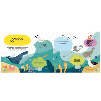 Livro Abremente Mini Animais do Oceano - Catapulta