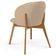 Cadeira de Jantar e Estar Living Estofada Mia L02 Linho Bege Escuro - Lyam Decor