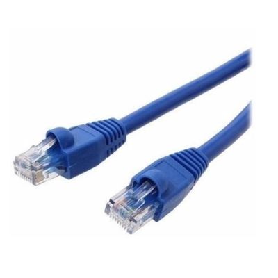 Cabo de Rede Patch Cord Cat5e Blindado Gigabit Azul 5 Metros