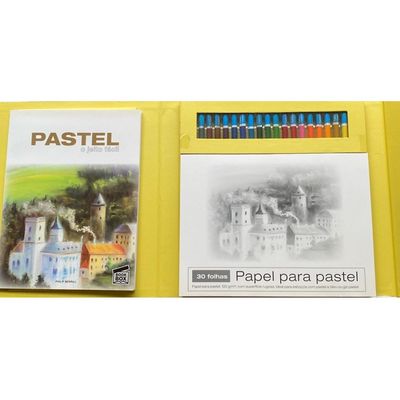 Livro Pastel O Jeito Fácil - Descubra o Artista Dentro de Você - Book Box - Catapulta