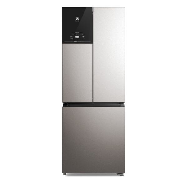 Geladeira Electrolux Frost Free Inverter 480L Efficient AutoSense 3 Portas Inox Look (IM7S) 220V