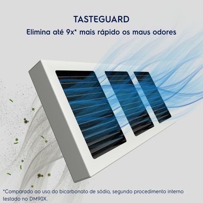 Geladeira Electrolux Frost Free Inverter 480L Efficient AutoSense 3 Portas Inox Look (IM7S) 220V