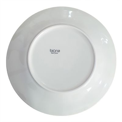 Prato Sobremesa de Cerâmica Estampa Donna Chá Das 5 18cm 6 Unidades - Biona 140513