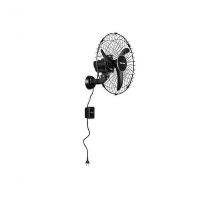 Ventilador De Parede Ventisol Oscilante 50cm Aço Preto Bivolt