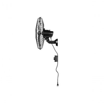 Ventilador De Parede Ventisol Oscilante 50cm Aço Preto Bivolt
