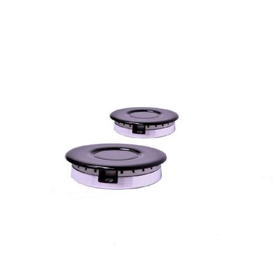 Kit Queimadores + Espalhadores Sabaf Para Cooktop 2 Bocas