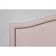 Cabeceira Queen Curva Luxo 160x60 Courino Rosa - Tachas Fumê