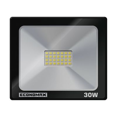 Projetor De Led Bivolt 30W 6500K Branco Frio Economax