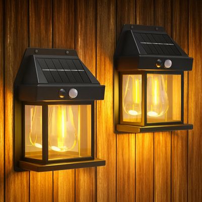 Lâmpada de Led Recarregável Energia Solar Sensor Movimento