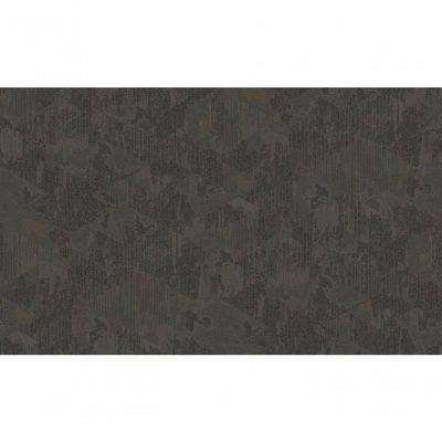 Papel De Parede Brut Geométrico Texturizado Preto Bt2021401