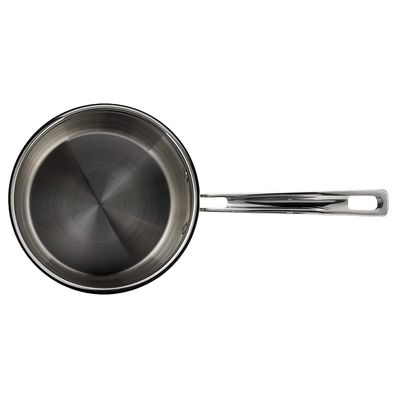 PANELA CUISINART MUTICLAD PRO TRIPLE PLY EM AÇO INOX 3 LITROS COM TAMPA MCP193-18N
