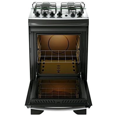 Fogão 4 Bocas Dako Supreme Mesa de Inox e Timer Bivolt - Preto
