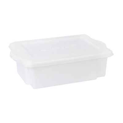 Kit 10 Caixas Para Cozinha Empilháveis 10l Branco