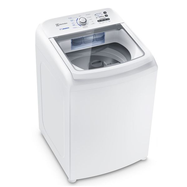 Máquina de Lavar Electrolux 17kg Branca Essential Care com Cesto Inox e Jet&Clean (LED17) 127V