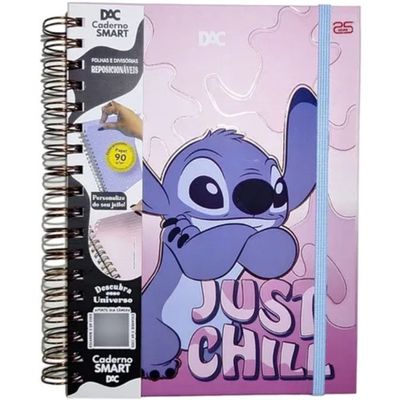 CADERNO SMART COLEGIAL STITCH 80 FOLHAS - 4668 - DAC