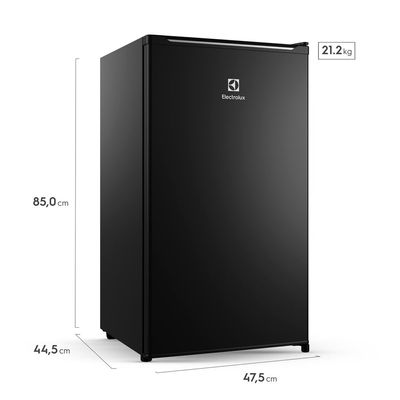 Frigobar Electrolux 90L Efficient com Controle de Temperatura Preto (EM90B) 220V