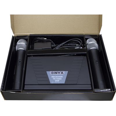 Microfone sem Fio TK V202 VHF Onyx