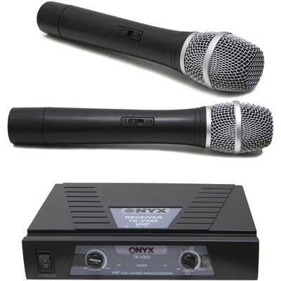 Microfone sem Fio TK V202 VHF Onyx