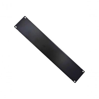 Frente Falsa Evus Ev-bp2u Para Rack 2u X 19" Preto