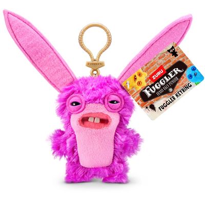 Chaveiro de Pelúcia Fuggler Key Rings 13cm - Lord Long Ears Rosa