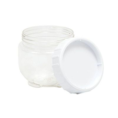 Porta Mantimentos Empilhável 550ml Branco