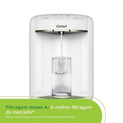 Purificador De Água Consul De Alta Capacidade De Refrigeração CPB36AB Branco 220V