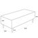 Kit 02 Puffs Decorativo Sala de Estar Bali W01 Pés Palito 120x50cm Couríssimo Canela - Lyam Decor