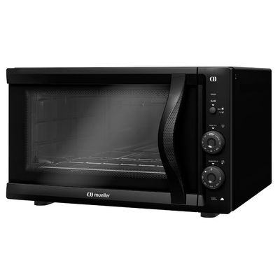 Forno Elétrico De Bancada Mueller 50L E Vidro Duplo 110V