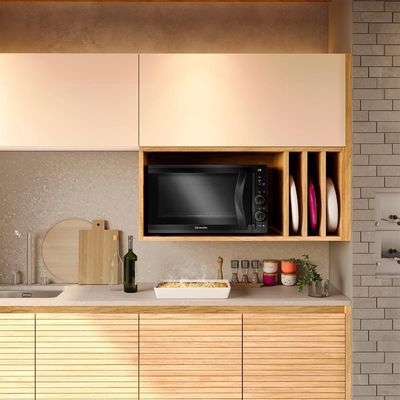 Forno Elétrico De Bancada Mueller 50L E Vidro Duplo 110V