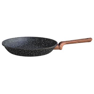 Frigideira Colorstone Wooden Alumínio Antiaderente 26cm Euro Preto