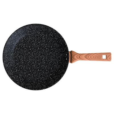 Frigideira Colorstone Wooden Alumínio Antiaderente 26cm Euro Preto