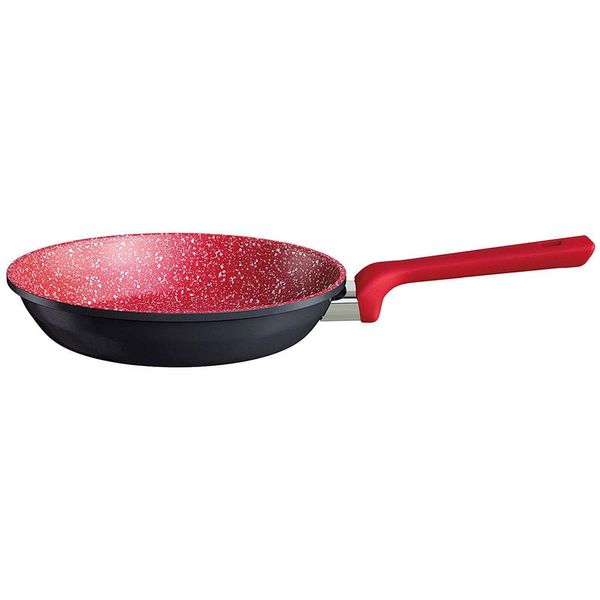 Frigideira Colorstone Titânio Alumínio Antiaderente 22cm Euro Vermelho