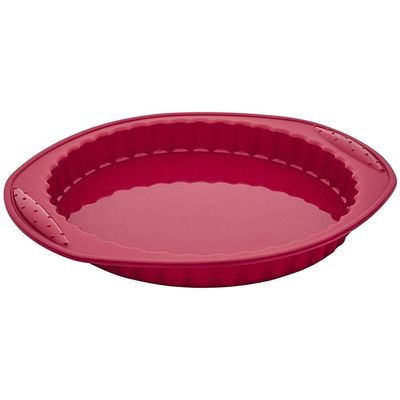 Forma para Torta SIL3277-VM 30,5cm Euro Vermelho