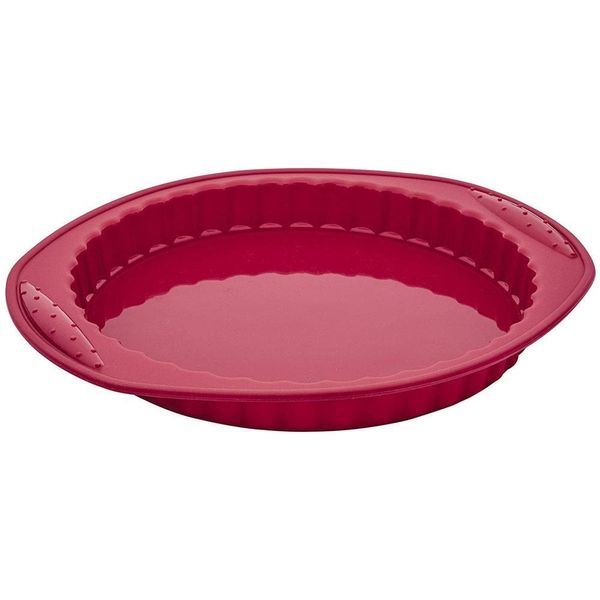 Forma para Torta SIL3277-VM 30,5cm Euro Vermelho